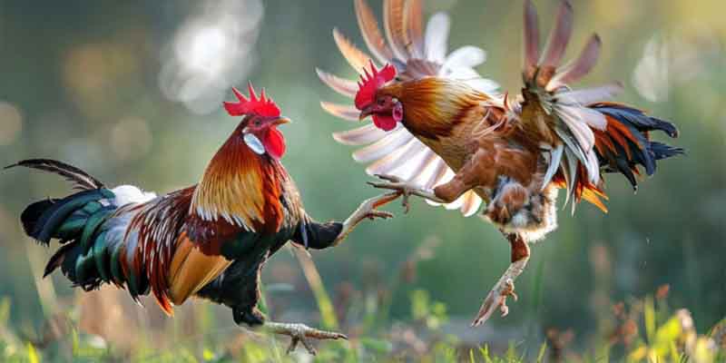 Cách diễn ra một trận đấu gà thomo